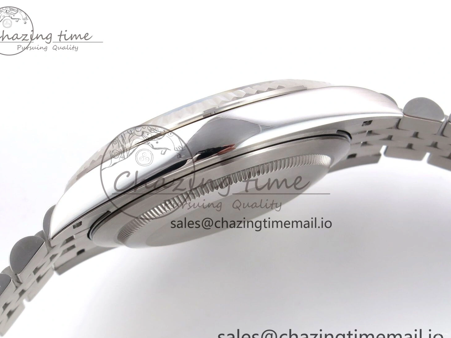 MiroTime 0515 Timeless DateJust 41 126334 EWEF Best Edition Gray Diamonds Dial on Jubilee Bracelet A 1042